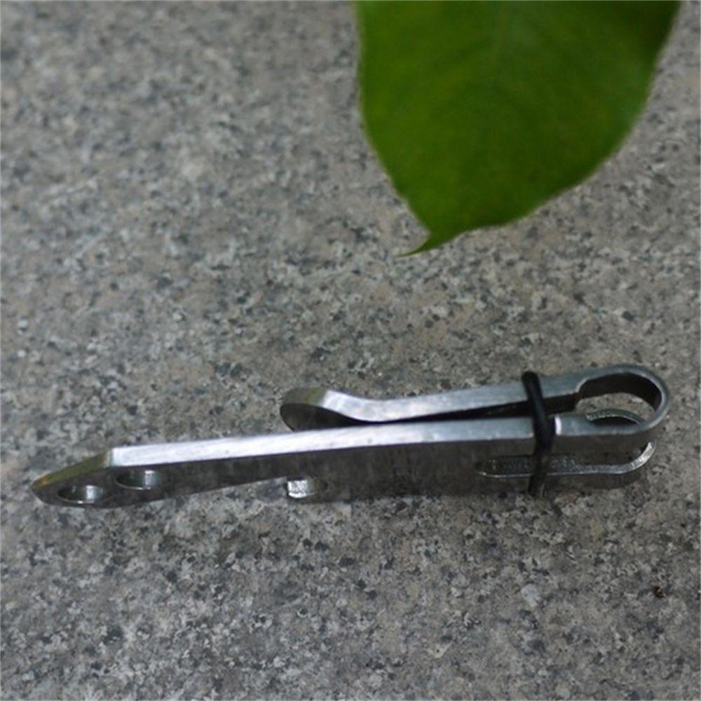 Clip Waist Clip Stainless Steel Ticket Holder Bill Clip Money Clips Hanging Keyhchains Cash Holder
