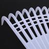 Unique Design Leaf Rake with 12 Tooth Plastic Grass Rake Flower Planting Rake