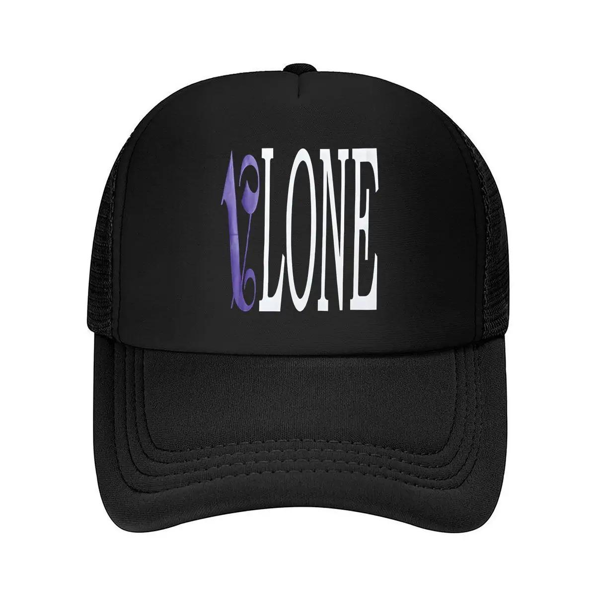 

Alone Text Edgy - Inspired, Emo Word Art Design Mesh Baseball Cap One Size
