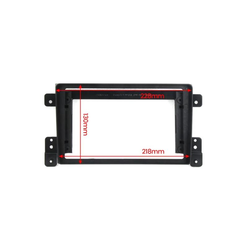 2 DIN Car Radio Fascia for Suzuki Grand Vitara 2005-2015 Frame Adapter Panel Dash Mounting Frame Power Cable Canbus
