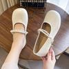 Jane damesschoenen 2025 nieuw met rok zomer Mary platte enkele schoenen damesschoenen nachtbries zachte schoenen zachtzool Doudou schoenen