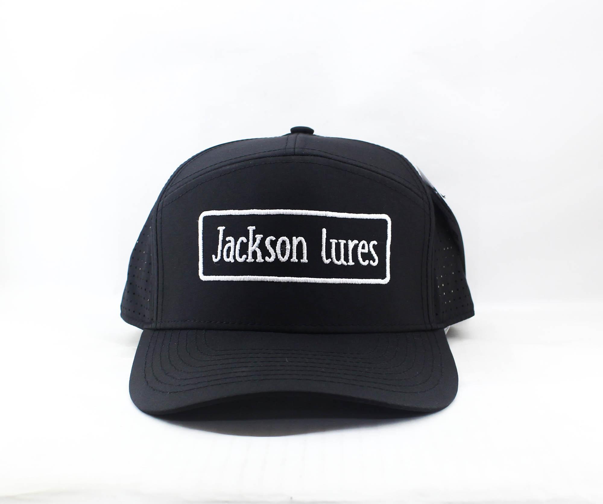 

Джексон Кепка 7 Панельная Водоотталкивающая Черная (0362)