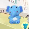 Mini Elephant Squeeze Toy Cartoon Elephant Sensory Fidget Toy Anxiety Relief Soft Stress Ball Animal Pinch Toy