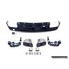 Rear Lip Diffuser with Quad Tailpipes for 14-15 Mercedes-Benz E-Class Coupe AMG E53/E63