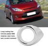 1 Stück L/R Auto Nebelscheinwerfer Abdeckung Zierblende ABS Chrom Kratzfest für Ford Fiesta MK7 2008 bis 2012