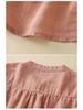 Versatile Women's Seven-Sleeve Cotton Linen Summer Blouse