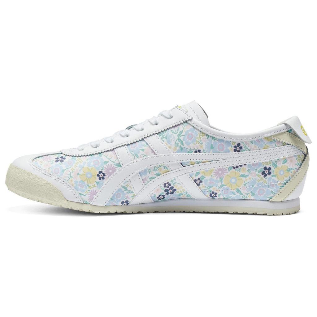 Onitsuka Tiger Mexico 66 White Blue Floral Unisex Sneakers 1183C152-100