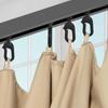 50 Pieces Gazebo Curtain Track Heavy Duty Drapery Hooks Windproof Invisible Netting Hanger Outdoor Gazebo Hardware for Camping