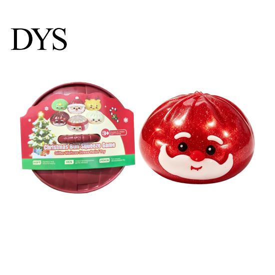 Decorative Desk Toys for Home Office Christmas Buns Squeeze Toy, Slow Rebound Anxiety Relief, Soft Sensory Creative Holiday Souvenirs Colleagues