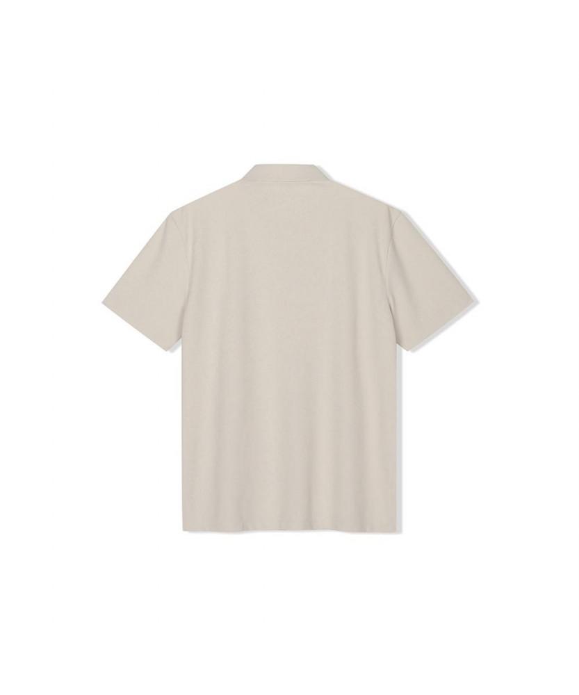 NOTIG Cool Touch Polo Shirt Beige_Oks1T1Ts104I1