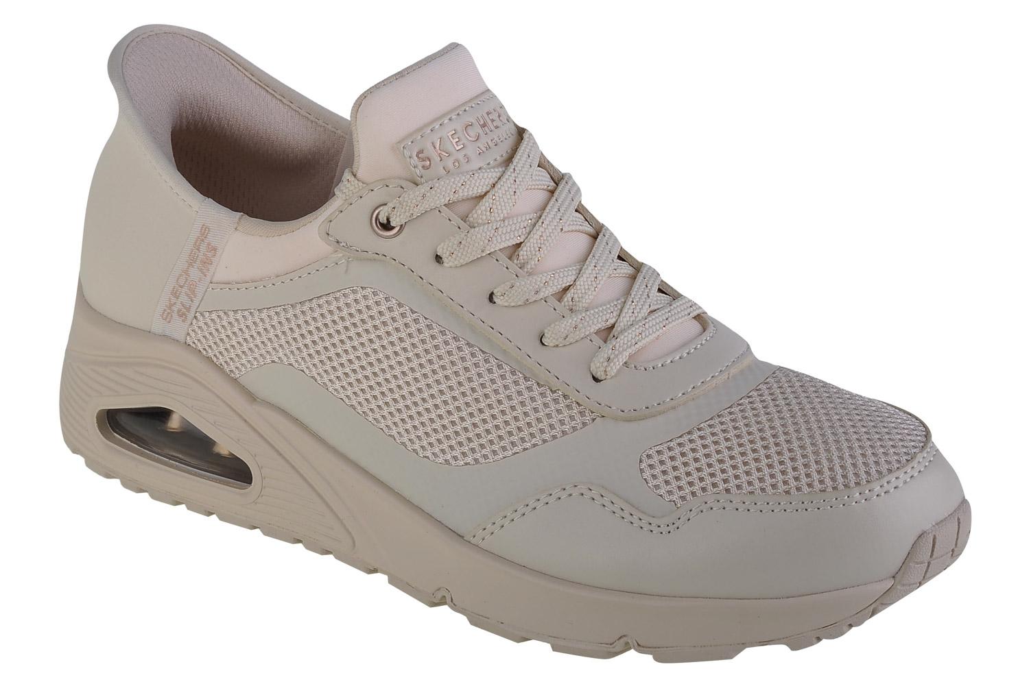 Skechers Uno-Slip-In Air, Baskets blanches femme 36 blanc