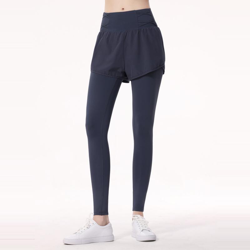 Women's High-Waisted Breathable Yoga Pants - Hip-Lifting, Long Sports Leggings for Fitness & Running