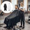 Anti-Static Collar Hairdressing Cape Silicone Collar Hair Cutting Cape Adult