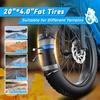 Bluvall Su8 Fat Tire Electric Bike 20*4.0 Wide Tire Long Range Off Road E-Bike