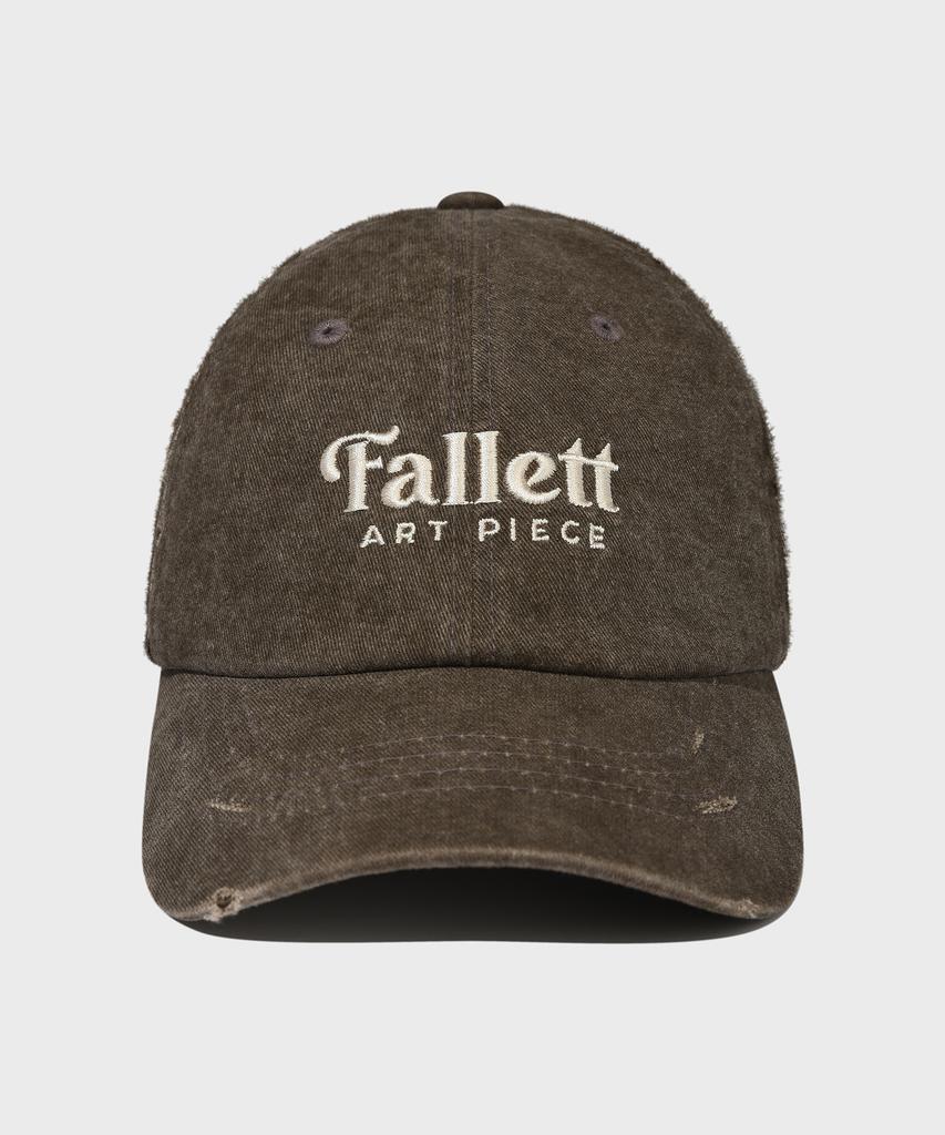 FALLETT Damaged Ball Cap Brown