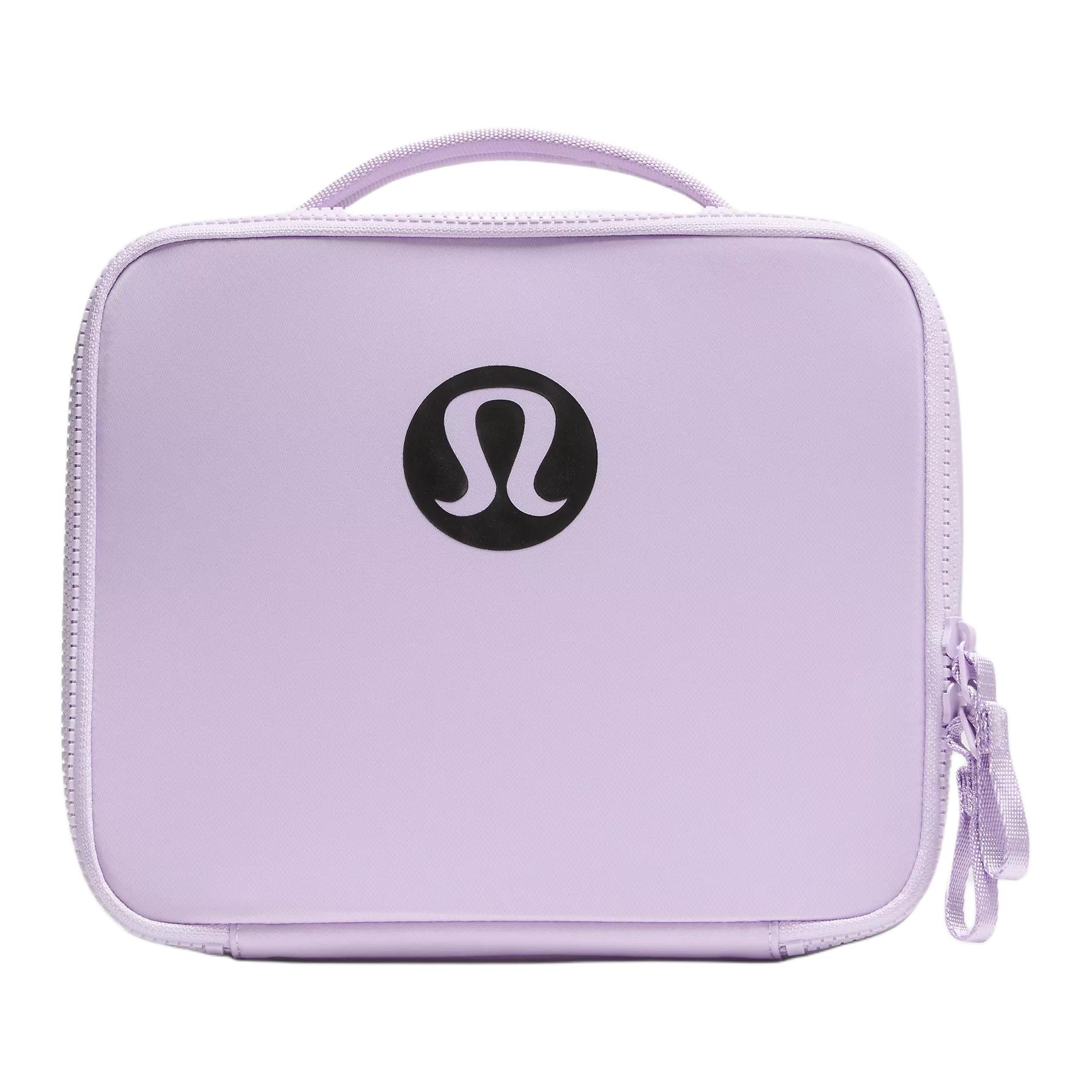 Lululemon 35L New Crew Lunch Box Large Capacity Nylon Tote Bag Regular Unisex Couple Unisex Tote Bag Lavender-Frost LU9BB3S-0641 Lavender Frost 12990₽
