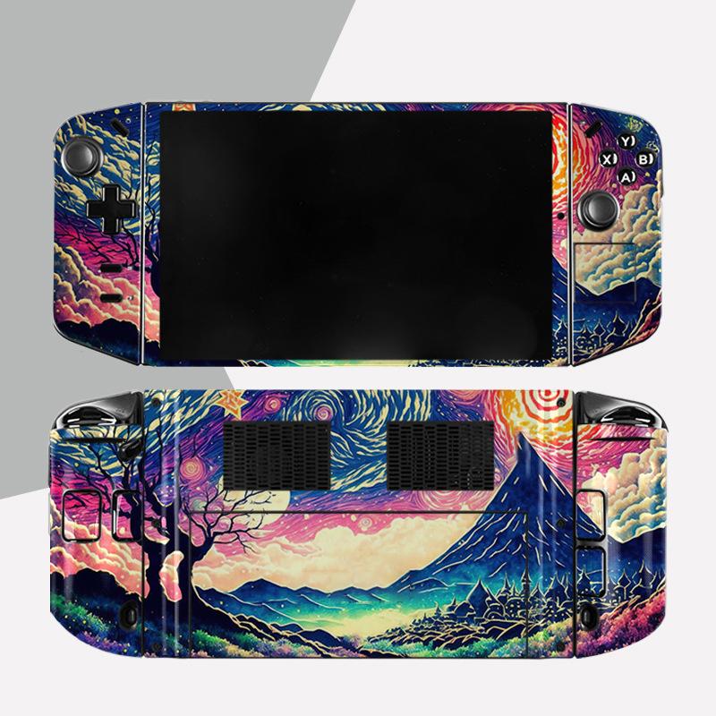 Aufkleber-Abdeckung für Lenovo Legion Go-Konsole, vollständige Schutzhaut, Aufkleber für Legion Go-Handheld-Gaming-Schutzzubehör