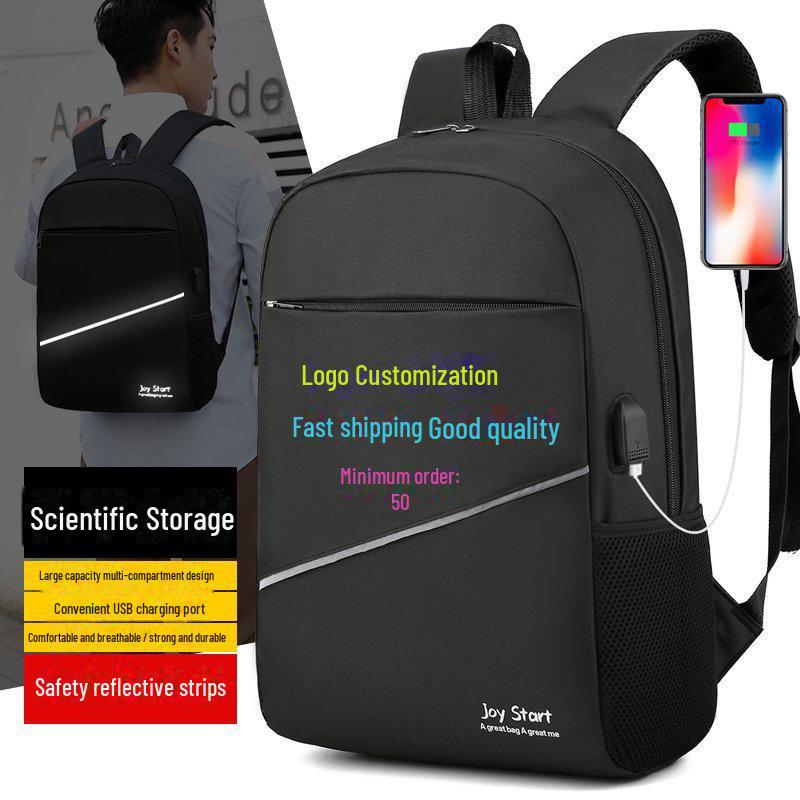 2024 Men's Business Travel Backpack - Fashionable Commuter & Student Schoolbag. Ideal for Outdoor & Computer Use.