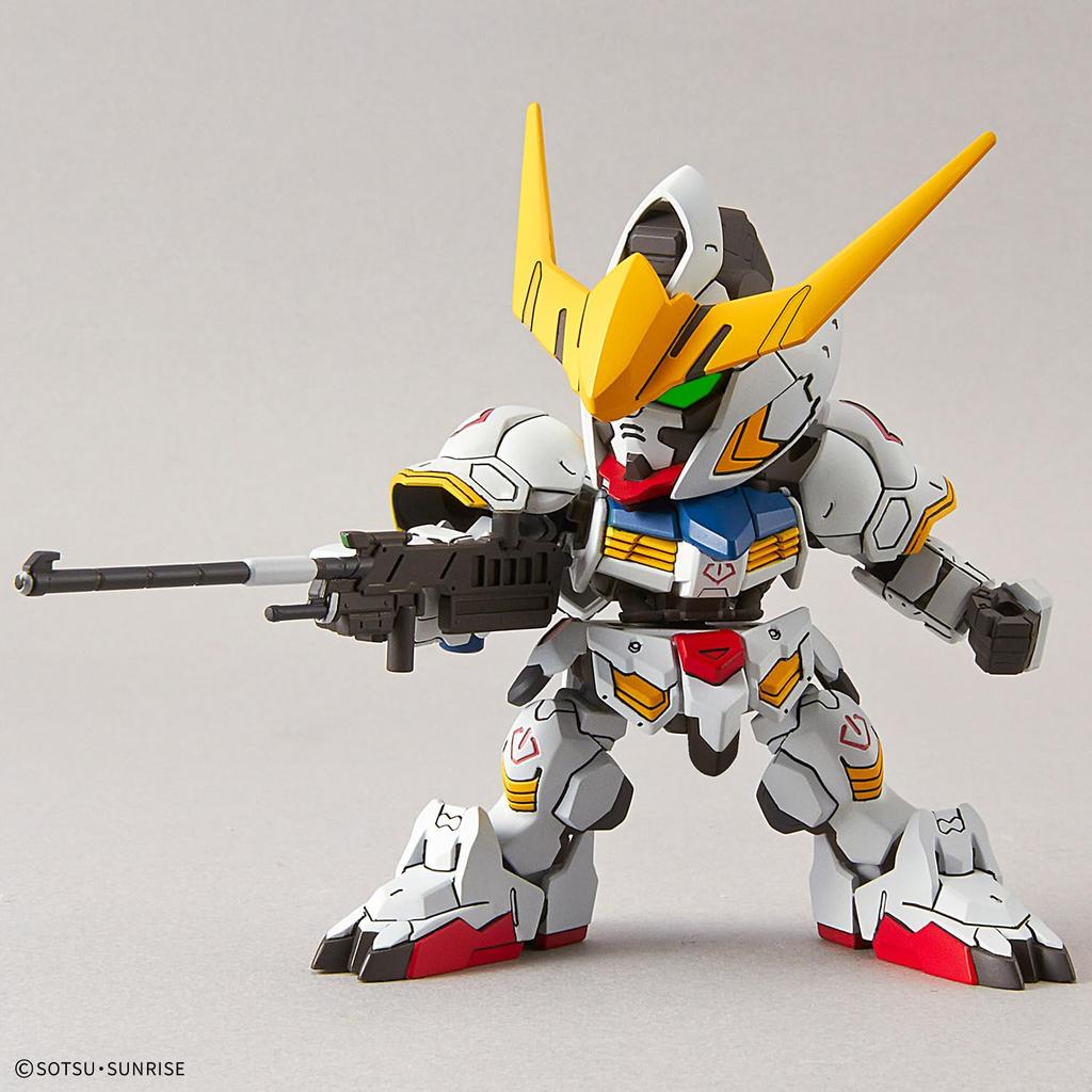 BANDAI SPIRITS SD Gundam EX Standard Mobile Suit Orphans Gundam Barbatos Plastik Plastikmodell Gundam Iron-Blooded Vorgefärbt
