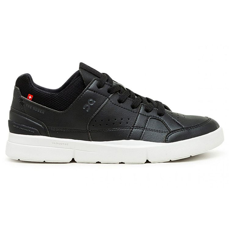 On The Roger Clubhouse Black White (Womens) Women Sneakers 48.99428