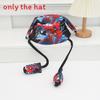 Cartoon Fisherman Hat For Kids With 3d Ears And Stitch Spider Man Print Design Summer Sun Protection Cotton Polyester