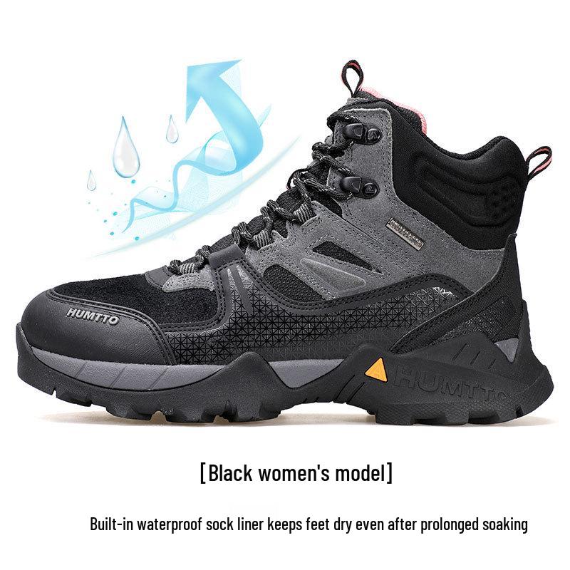 

Hantu Women s and Men s Waterproof Non-Slip Hiking Shoes - Shock-Absorbing, Professional Mountaineering Footwear for Spring and Autumn 39