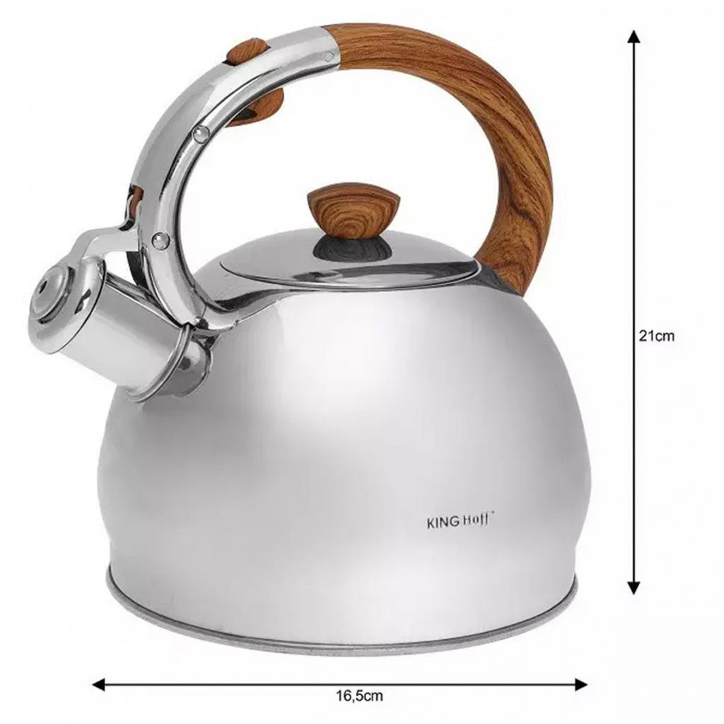 Czajnik z gwizdkiem KINGHOFF 2,0L KH-3782