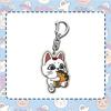 Set of 6 Dandadan Turbo Babaa Acrylic Moe Dandadan Cute Bag Small Birthday Unofficial of 6 Keychains, Keychains, Goods, Maneki-neko (Lucky Cat)