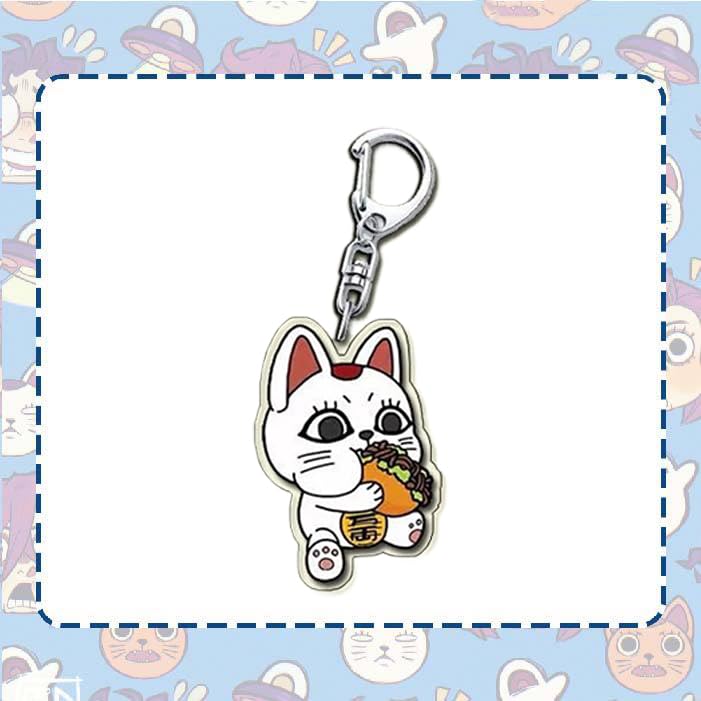 Set of 6 Dandadan Turbo Babaa Acrylic Moe Dandadan Cute Bag Small Birthday Unofficial of 6 Keychains, Keychains, Goods, Maneki-neko (Lucky Cat)