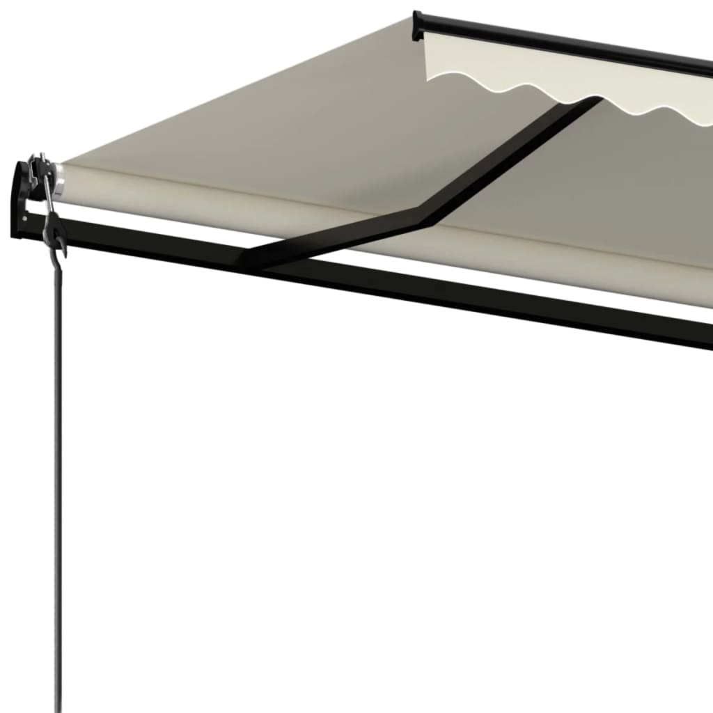 Automatic Retractable Awning 450 x 350 cm Cream