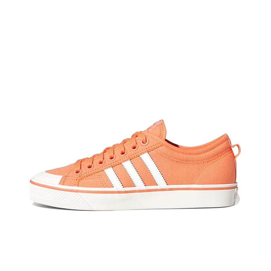 

кроссовки adidas originals Nizza Wmns Skate shoes Female Orange/White EE5613