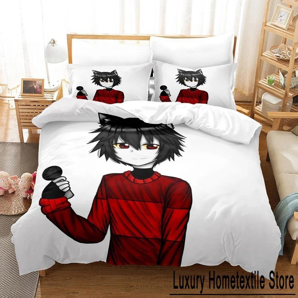 New 3D Printing Anime Musician Tfmjonny Bedding Set Single Twin Full Queen King Size Bed Set Adult Kid Bedroom Duvetcover Sets