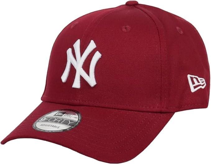 NEW ERA LA NYY 940 9FORTY Лига Базовая Кепка NY Темно-красный One-Size