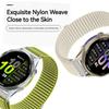 Universal 18/20/22mm wristbands  Huawei WATCH GT/Runner2, Garmin ActiveS/GT4with breathable and gradient-textured nylon fabric for a comfortable fit