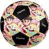 Custom Name Star Butterfly Theme Size 5 Soccer Ball, Suitable for Both Indoor and Outdoor Matches, a Gift Suitable for Everyone.