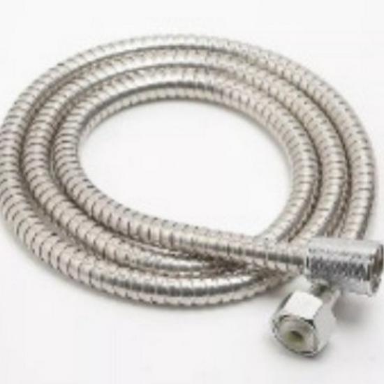 

Universal Explosion-Proof Stainless Steel Shower Hose - Braided Connector for Shower Head and Hot Water Heater
