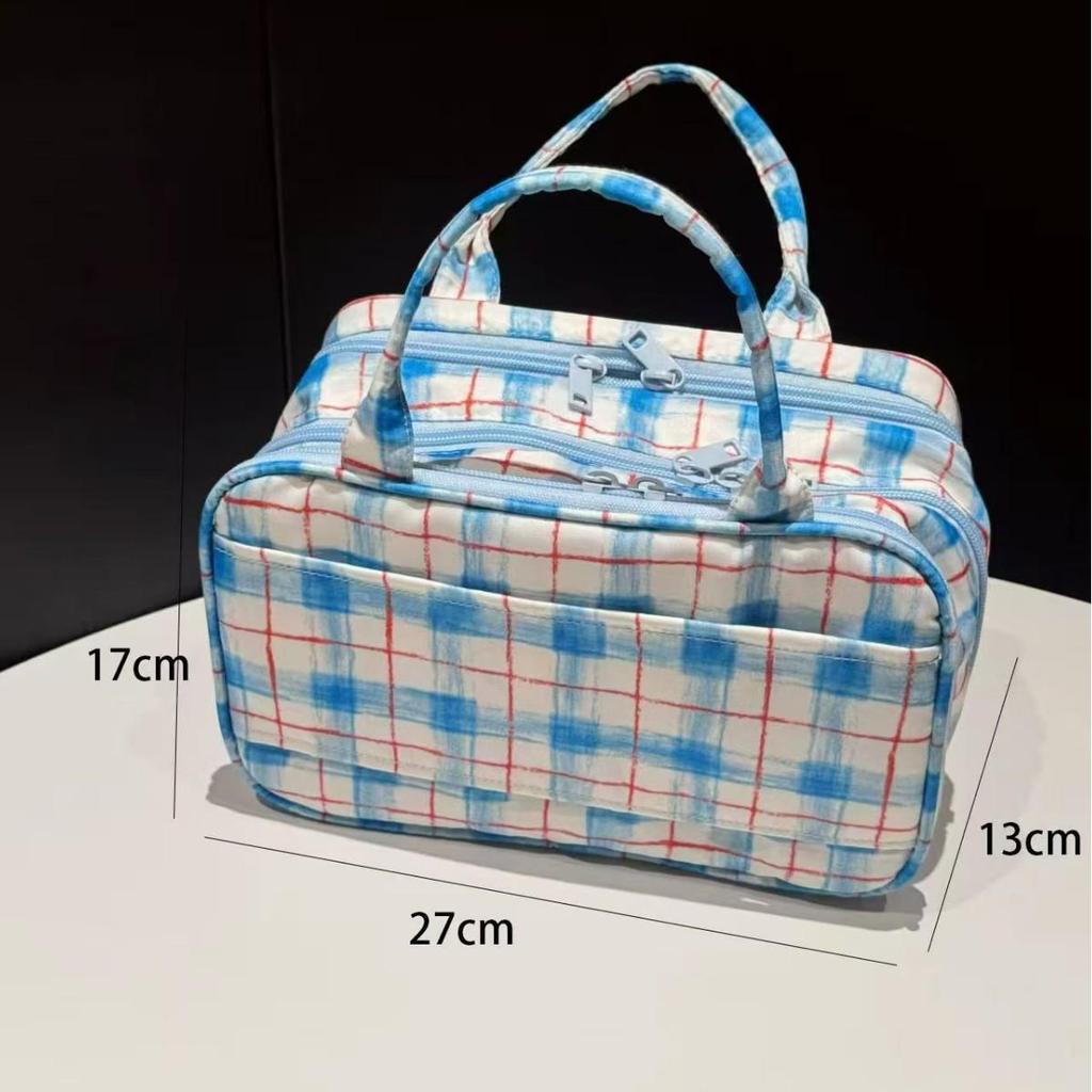 Large Capacity Waterproof Portable Makeup and Toiletry Bag for Women