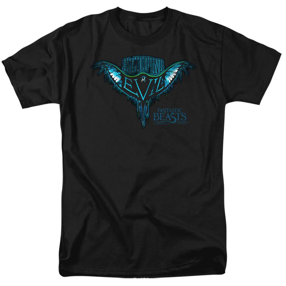 

Fantastic Beasts Swooping Evil Mens T Shirt Black 4XL
