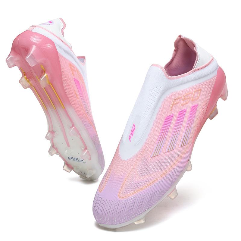 Chaussures de football pour adultes hommes et femmes Chaussures de football pour hommes à tige basse TF crampons courts AG crampons longs Chaussures de football pour l'entraînement en compétition