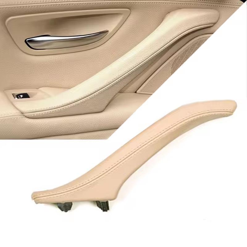 Compatible Interior Door Leather Handle for 2010-2017 BMW 5 Series F10/F11/F18 520i/523i