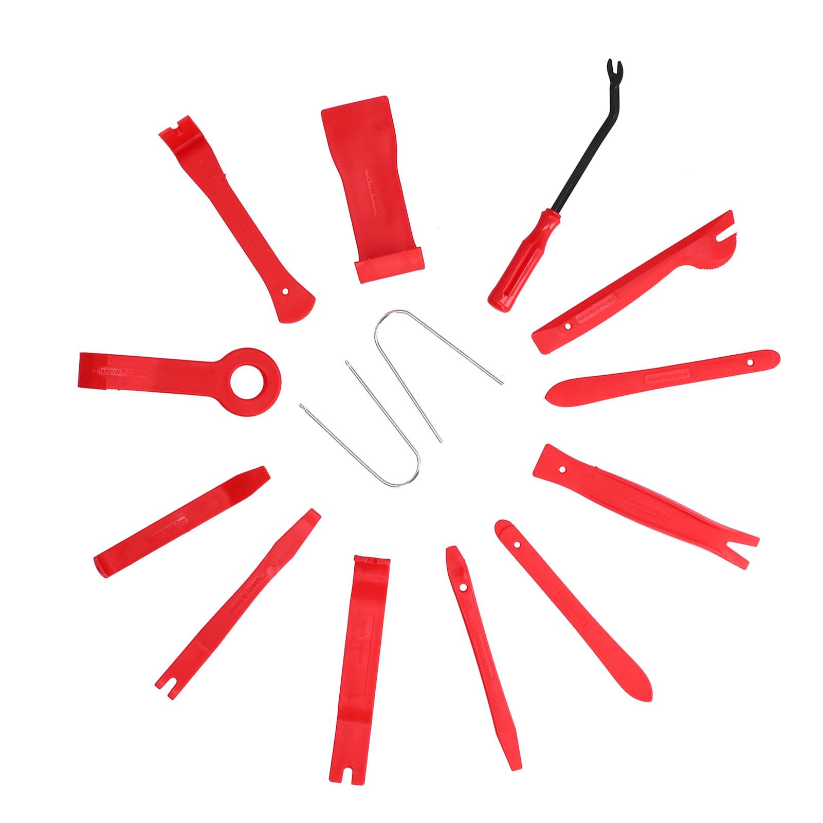 

14Pcs Auto Removal Tool Trim Pry Repair Set Kit for Car Door Panel Instrument Desk