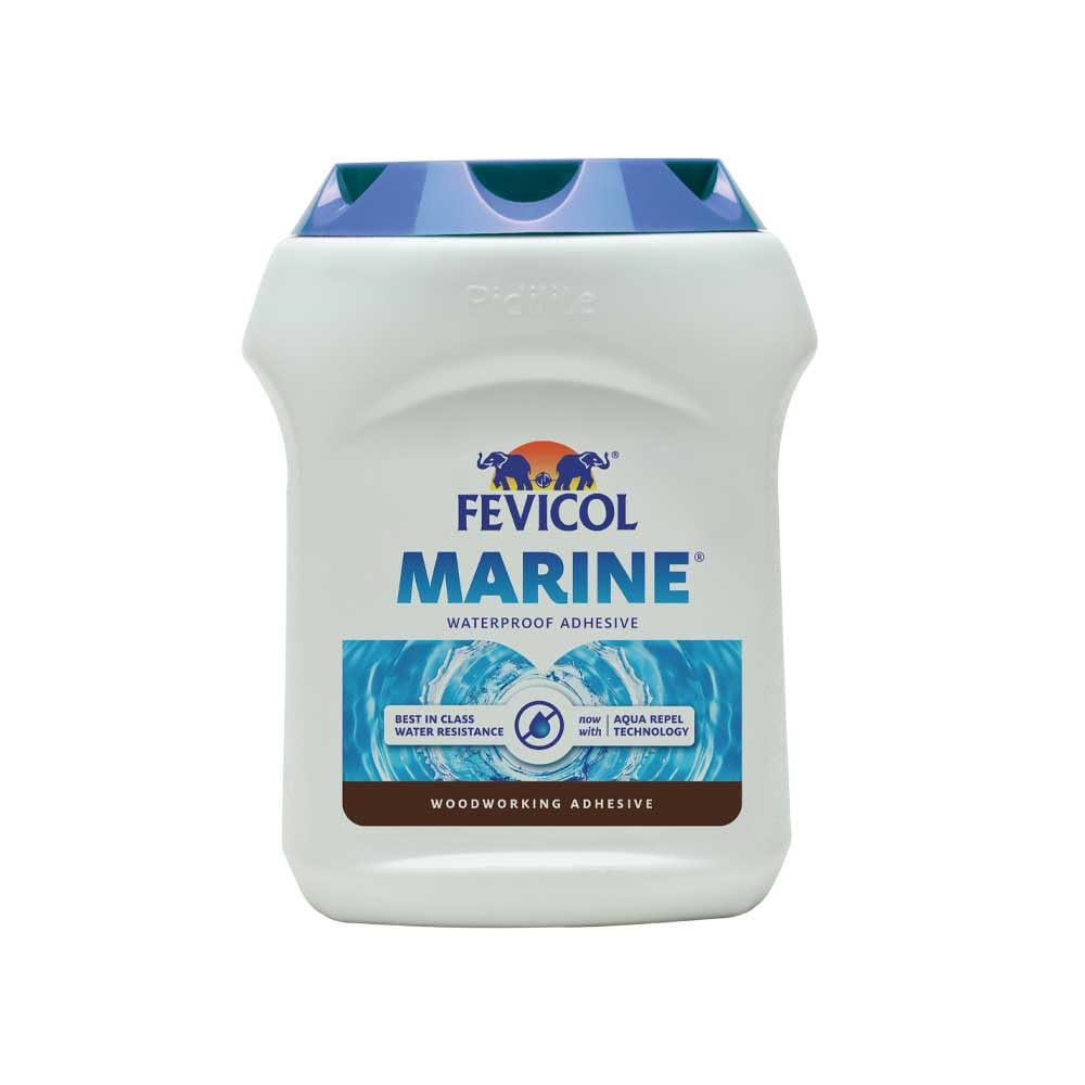 Fevicol Marine Fast Setting Waterproof Adhesive for Plywood & Laminates Marine Grade Wood Glue 500g Carpentry Use