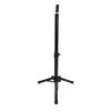 Wig Head Tripod Aluminium Alloy Stable Black Mannequin Head Stand for Hairdressing Training