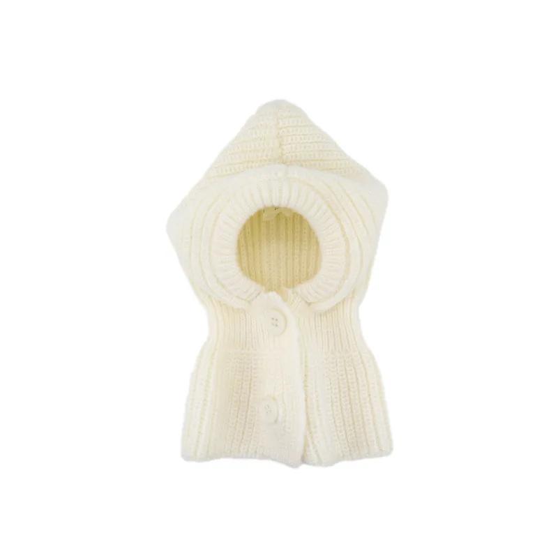 White Knit Sweater Jumpsuit for Small Dogs, Monochromatic, Simple, Fashion, Warm, Thick, Pet Items, Winter, Wholesale