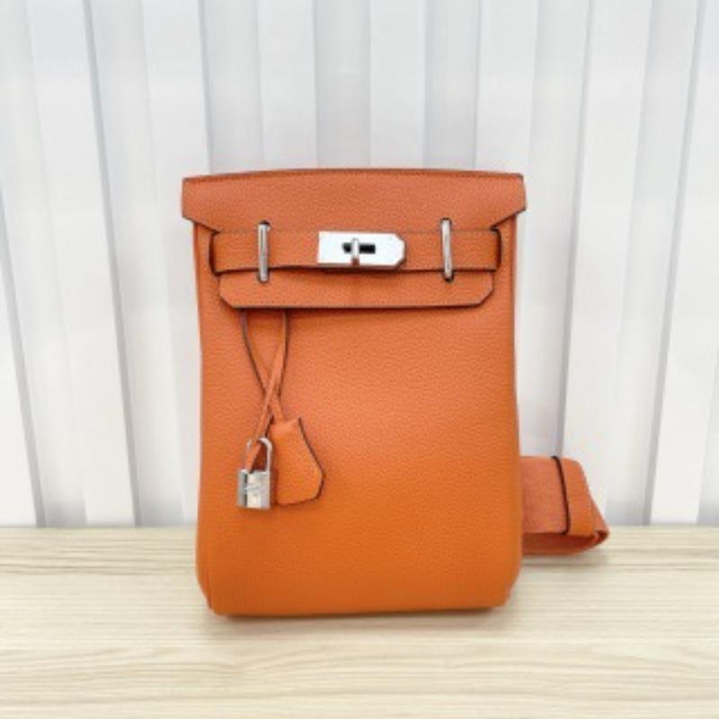 2025 New Style Leather Bag Unisex Shoulder Bag High-Quality Cowhide Single-Shoulder Diagonal Bag Versatile Handbag Female