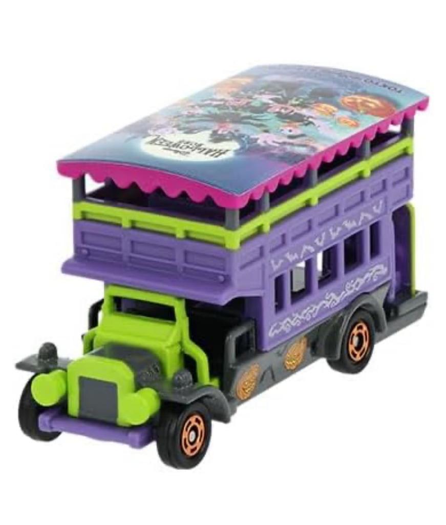 Mickey & Friends Halloween 2025 Tomica Vehicle Collection Ghost Omnibus Ghost