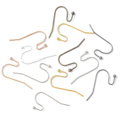 100Pcs 20x22mm Irony Charm Findings Earrings Clasps Hooks Fittings DIY Jewelry Making Accessories