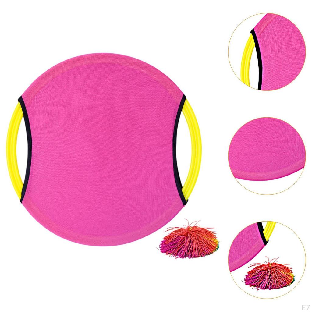 Bouncy Paddle Ball Set, Toss And Catch Activity for Children At The Beach