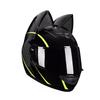Electric Motorcycle Cat Ear Helmet Female Four Seasons Full Helmet Male Knight Locomotive Cute Rabbit Ears