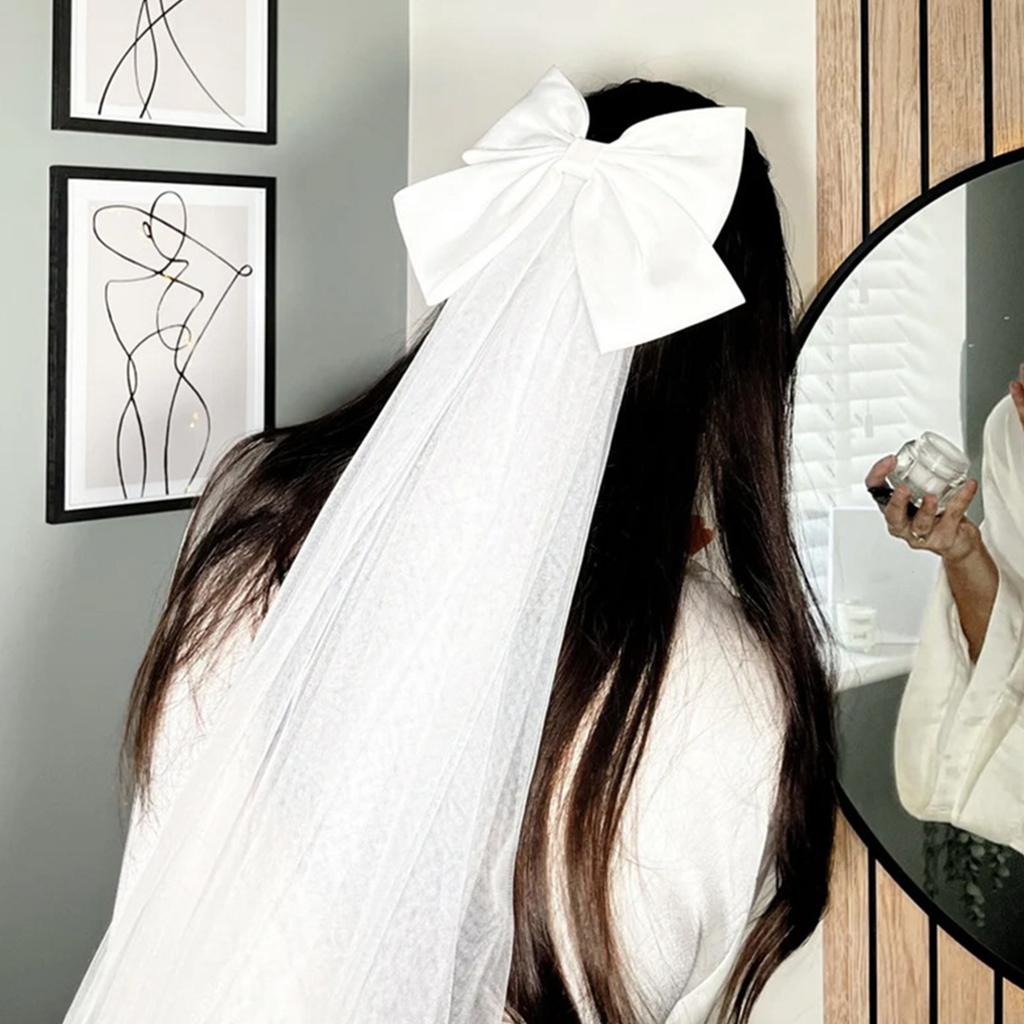 Bows Pattern Veil Catholic Mantilla Veil Religious Prayer Veil Embroidered Veil for Catholic Prayer